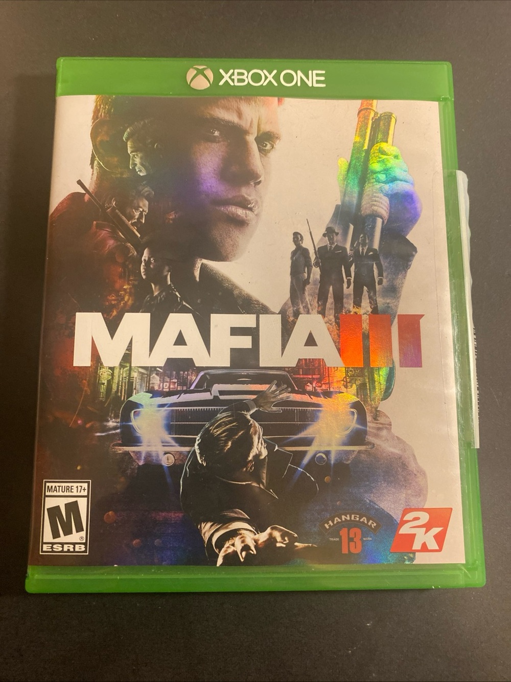 Mafia III Microsoft Xbox One Disc w Case Video Game Tested